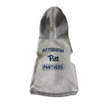 Pittsburgh Pet Hoodie - Licensed University of Pittsburgh Apparel | Cozy Dog Sweatshirt Pet Hooded Crewneck - YinzerShop