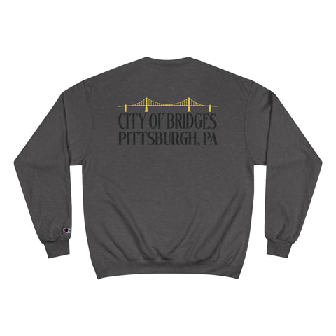 Pittsburgh PGH City of Bridges Sweatshirt Sweatshirt - YinzerShop