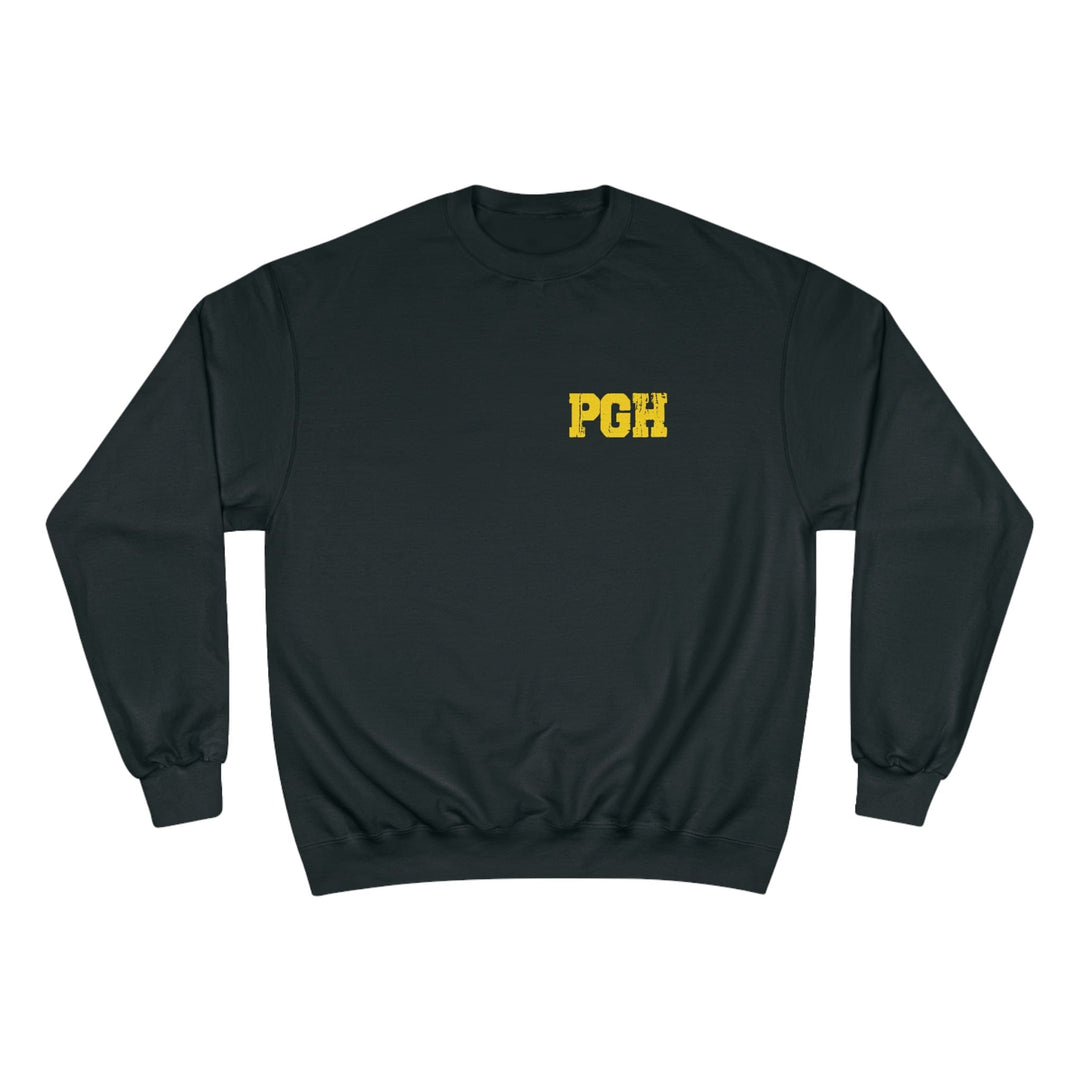 Pittsburgh PGH City of Bridges Sweatshirt Sweatshirt Printify Black S 