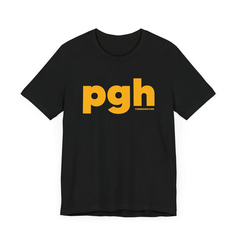 Pittsburgh PGH T-Shirt - Short Sleeve Tee T-Shirt - YinzerShop