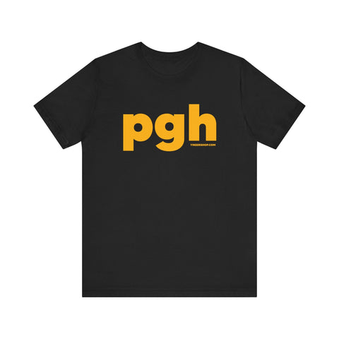 Pittsburgh PGH T-Shirt - Short Sleeve Tee T-Shirt - YinzerShop