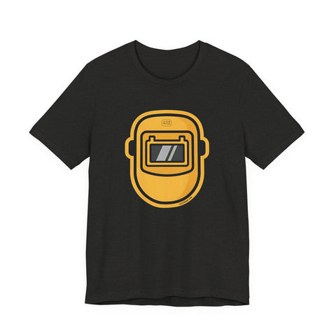 Pittsburgh Pirate fan Hoist the Cone & Welding Helmet T-shirt - Front & Back Print T-Shirt - YinzerShop