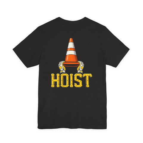 Pittsburgh Pirate fan Hoist the Cone & Welding Helmet T-shirt - Front & Back Print T-Shirt - YinzerShop