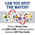 Pittsburgh Pirates Card Game - Official MLB Spot It Matching Fun for Families Card Games - YinzerShop