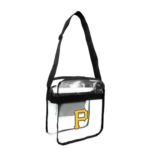 Pittsburgh Pirates Clear Carryall Crossbody - Officially Licensed Stadium Approved Bag Purse - YinzerShop