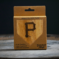 Pittsburgh Pirates Coaster - Limited Edition Engraved Wood Home Plate MLB Drink Coaster Coasters - YinzerShop
