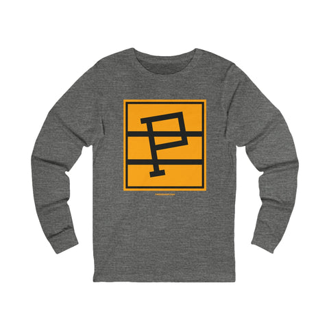 Pittsburgh Pirates Hockey 1925 - Retro - Long Sleeve Tee Long Sleeve Shirt - YinzerShop