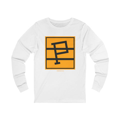 Pittsburgh Pirates Hockey 1925 - Retro - Long Sleeve Tee Long Sleeve Shirt - YinzerShop