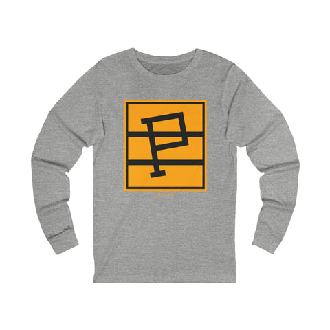 Pittsburgh Pirates Hockey 1925 - Retro - Long Sleeve Tee Long Sleeve Shirt - YinzerShop