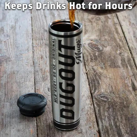 Pittsburgh Pirates Metal Dugout Mug | Stainless Steel Baseball Bat Mug Dugout Mug - YinzerShop