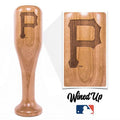 Pittsburgh Pirates "P" Wined Up® | Baseball Bat Wine Mug Collective Wine Glass - YinzerShop