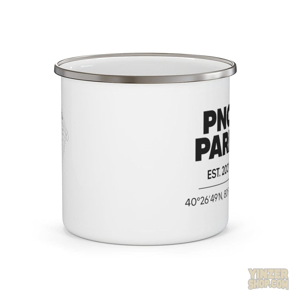 Pittsburgh Pirates PNC Park Enamel Camping Mug Mug Printify 12oz  