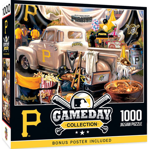 Pittsburgh Pirates Puzzle - 1000 Piece MLB Jigsaw Puzzle Game | Team Logo Gift 1000 Piece - YinzerShop
