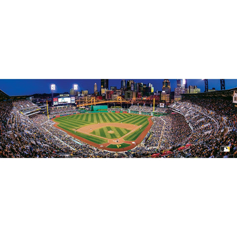 Pittsburgh Pirates Puzzle - 1000 Piece Panoramic Jigsaw MLB Stadium View 1000 Piece - YinzerShop