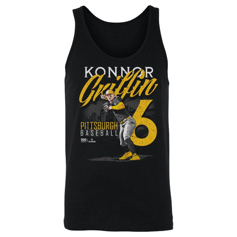 Pittsburgh Pirates Shirt Konnor Griffin Jersey | Lightweight Cotton Tee Men's Tank Top - YinzerShop