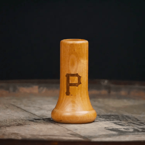 Pittsburgh Pirates Shot Glass - MLB Licensed Bat Knob Glass With Lifetime Warranty MLB Teams - Knob Shot Glass - YinzerShop