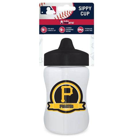Pittsburgh Pirates Sippy Cup - Official MLB Toddler Cup BPA Free Shatterproof Bottles & Cups - YinzerShop