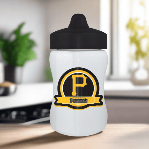 Pittsburgh Pirates Sippy Cup - Official MLB Toddler Cup BPA Free Shatterproof Bottles & Cups - YinzerShop