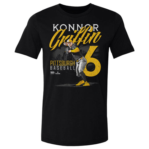 Pittsburgh Pirates T-Shirt Featuring Konnor Griffin - Cotton Crewneck Tee, Lightweight Sportswear Men's Cotton T-Shirt - YinzerShop