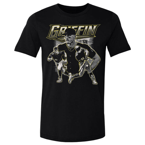 Pittsburgh Pirates T-Shirt Konnor Griffin Trio Crew Neck Cotton Tee Men's Cotton T-Shirt - YinzerShop