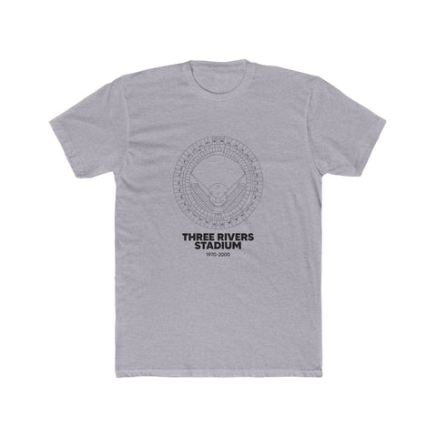 Pittsburgh Pirates Three Rivers Stadium Cotton Crew T-Shirt T-Shirt - YinzerShop