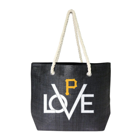 Pittsburgh Pirates Tote - Eco Friendly Cotton Handle Team Logo Bag Tote Bag - YinzerShop