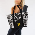 Pittsburgh Pirates Tote - Large Storage Bag With Durable Shoulder Straps & Water Resistant Lining Tote Bag - YinzerShop