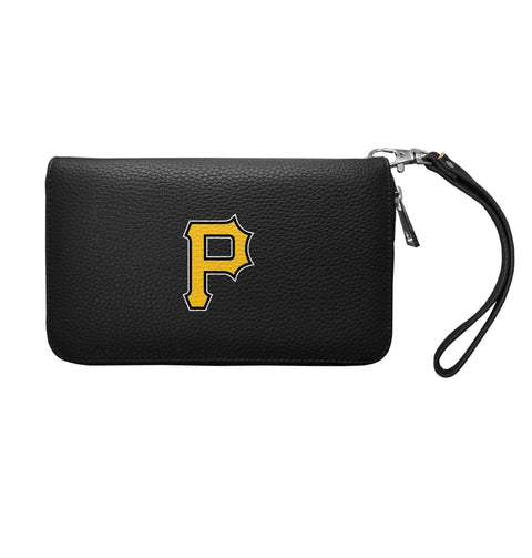 Pittsburgh Pirates Wallet - Pebble Zip Organizer Wristlet With Detachable Strap Wristlet - YinzerShop