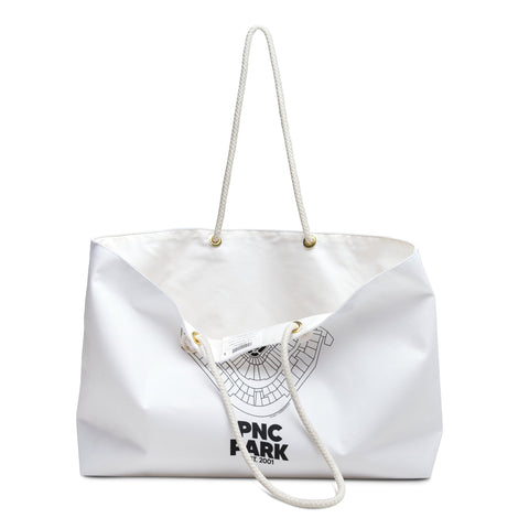Pittsburgh Pirates Weekender Tote Bag – Oversized Stadium Series Bag With Durable Rope Handles Bag - YinzerShop