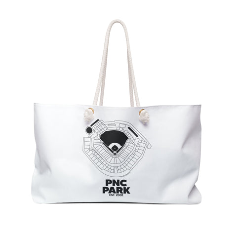 Pittsburgh Pirates Weekender Tote Bag – Oversized Stadium Series Bag With Durable Rope Handles Bag - YinzerShop