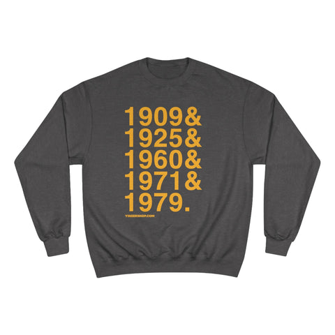 Pittsburgh Pirates World Series Ampersand - Champion Crewneck Sweatshirt Sweatshirt - YinzerShop