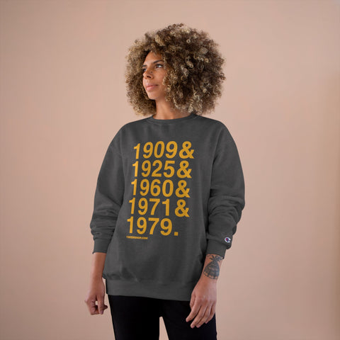 Pittsburgh Pirates World Series Ampersand - Champion Crewneck Sweatshirt Sweatshirt - YinzerShop