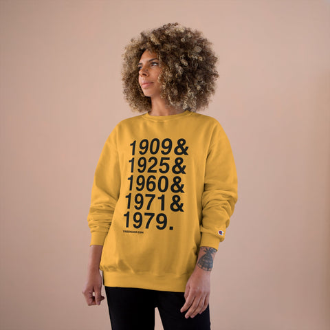 Pittsburgh Pirates World Series Ampersand - Champion Crewneck Sweatshirt Sweatshirt - YinzerShop