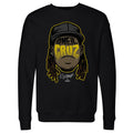 Pittsburgh Player Sweatshirt Oneil Cruz Crewneck Long Sleeve Silhouette Top Men's Crewneck Sweatshirt - YinzerShop