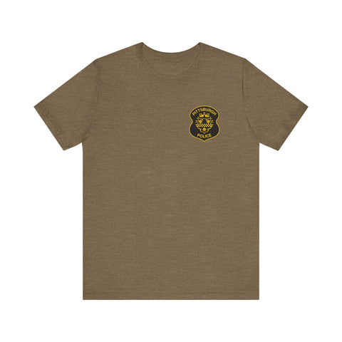 Pittsburgh Police Department Badge T-Shirt T-Shirt - YinzerShop