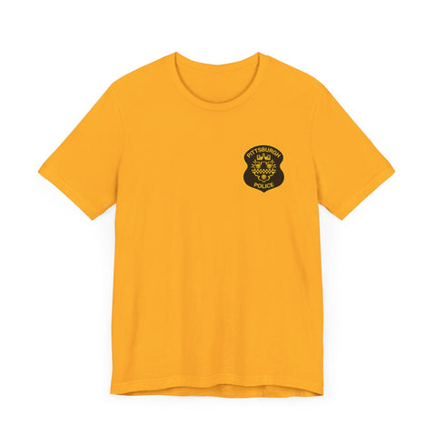 Pittsburgh Police Department Badge T-Shirt T-Shirt - YinzerShop