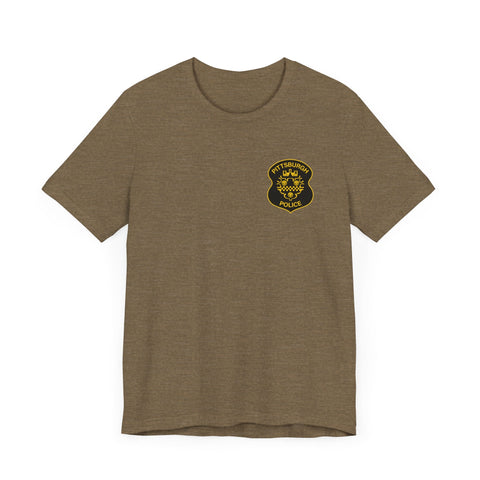 Pittsburgh Police Department Badge T-Shirt T-Shirt - YinzerShop