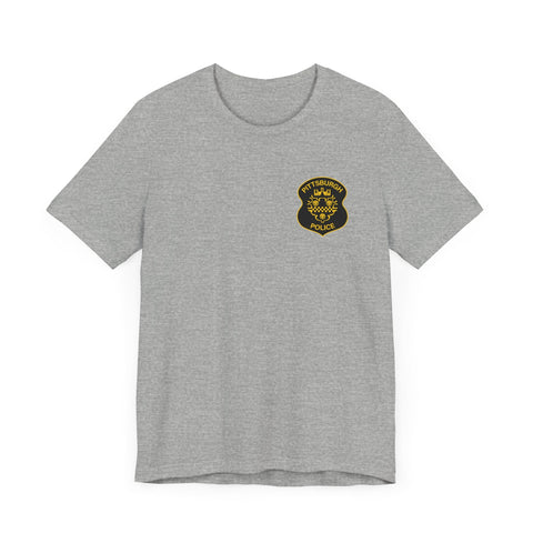 Pittsburgh Police Department Badge T-Shirt T-Shirt - YinzerShop