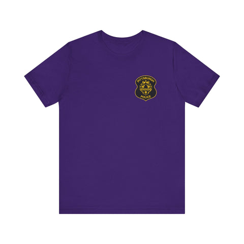 Pittsburgh Police Department Badge T-Shirt T-Shirt - YinzerShop