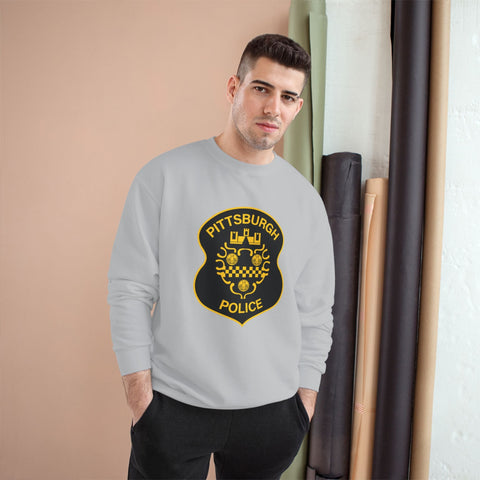 Pittsburgh Police Sweatshirt - Champion S600 Sweatshirt Sweatshirt - YinzerShop