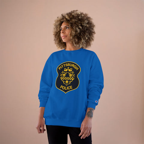 Pittsburgh Police Sweatshirt - Champion S600 Sweatshirt Sweatshirt - YinzerShop