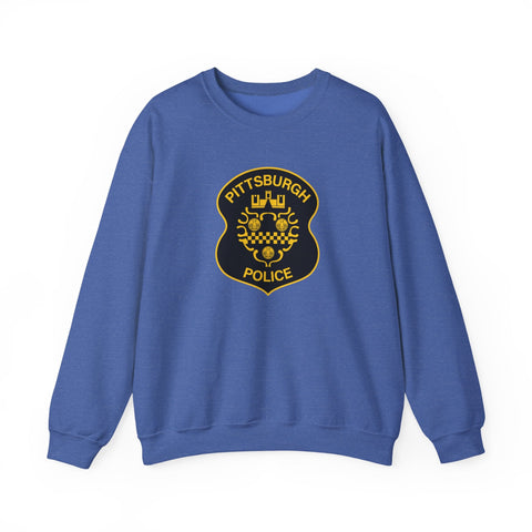 Pittsburgh Police Sweatshirt - Gildan 18000 Heavy Blend™ Crewneck Sweatshirt Sweatshirt - YinzerShop