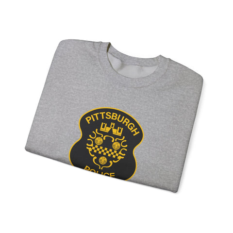 Pittsburgh Police Sweatshirt - Gildan 18000 Heavy Blend™ Crewneck Sweatshirt Sweatshirt - YinzerShop
