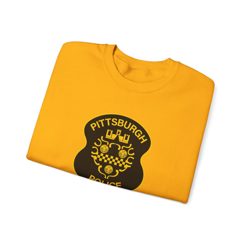 Pittsburgh Police Sweatshirt - Gildan 18000 Heavy Blend™ Crewneck Sweatshirt Sweatshirt - YinzerShop
