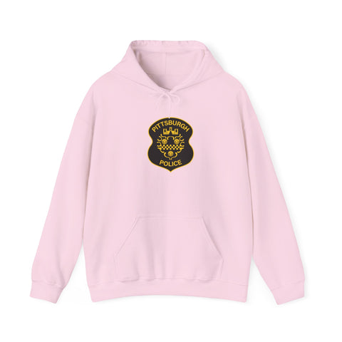 Pittsburgh Police Sweatshirt - Gildan 18500 -Unisex Heavy Blend™ Hooded Sweatshirt Hoodie - YinzerShop