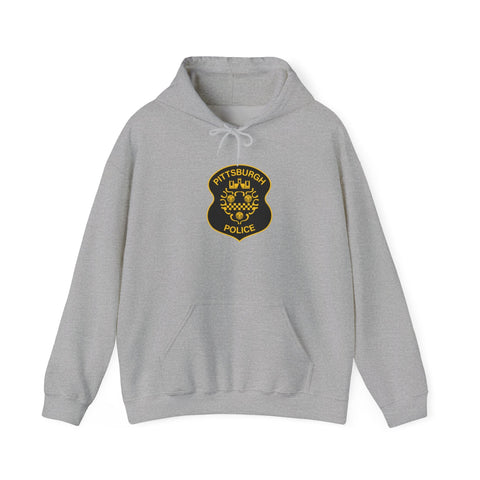 Pittsburgh Police Sweatshirt - Gildan 18500 -Unisex Heavy Blend™ Hooded Sweatshirt Hoodie - YinzerShop