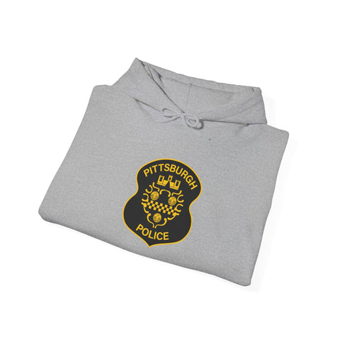 Pittsburgh Police Sweatshirt - Gildan 18500 -Unisex Heavy Blend™ Hooded Sweatshirt Hoodie - YinzerShop