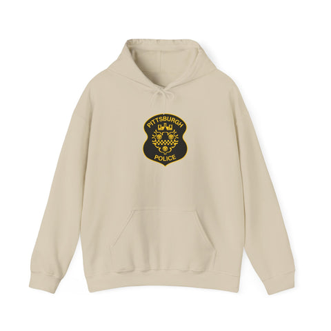 Pittsburgh Police Sweatshirt - Gildan 18500 -Unisex Heavy Blend™ Hooded Sweatshirt Hoodie - YinzerShop