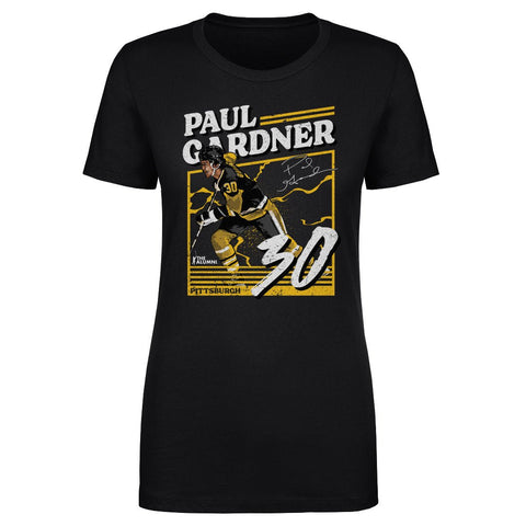 Pittsburgh Power T-Shirt - Cotton Crewneck Tee With Digital Print, Regular Fit Women's T-Shirt - YinzerShop