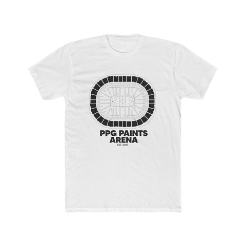 Pittsburgh PPG Paints Arena Cotton Crew Tee T-Shirt - YinzerShop